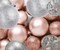 R N' D Toys 100 Rose Gold and Silver Christmas Ornament Balls Shatterproof + 100 Metal Ornament Hooks, Hanging Ornaments for Indoor/Outdoor Christmas Tree, Holiday Party, Home Décor
